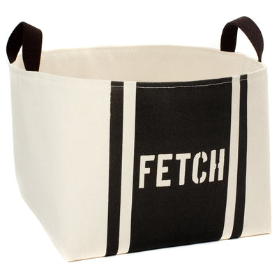 Fetch Striped Dog Storage Basket