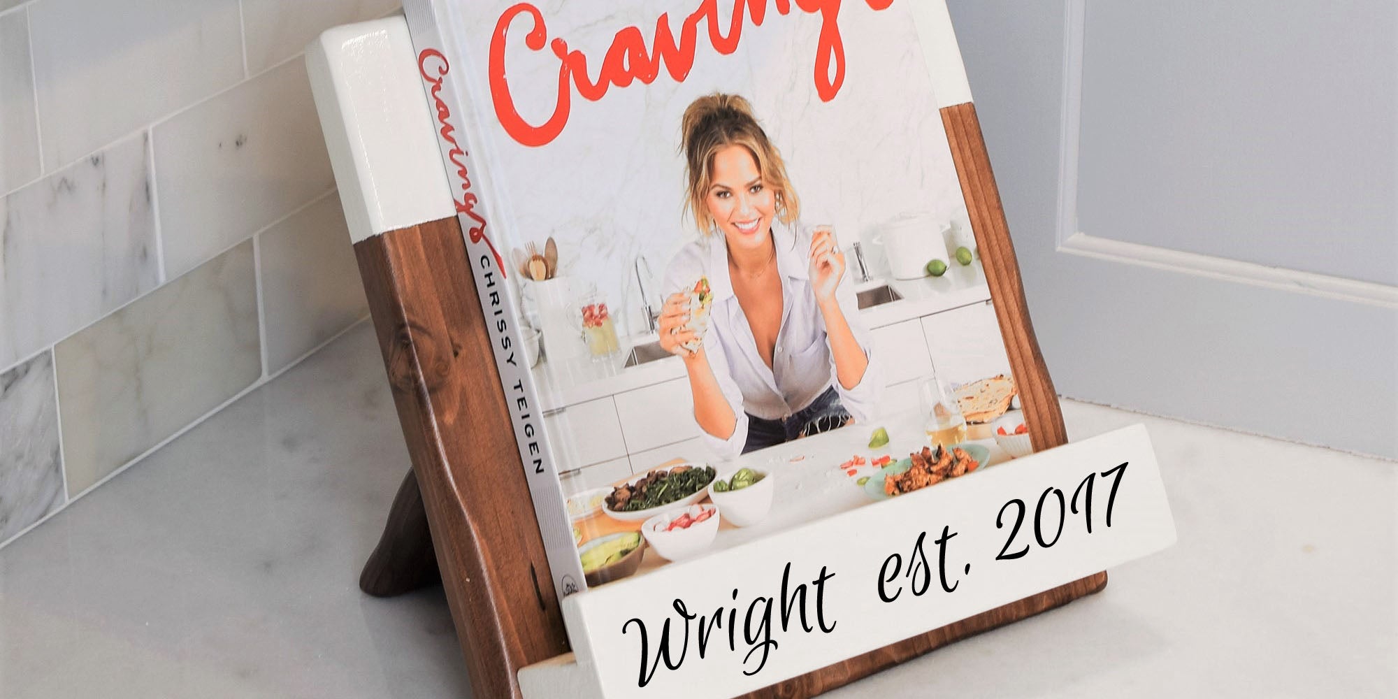 Rustic Cookbook Holders