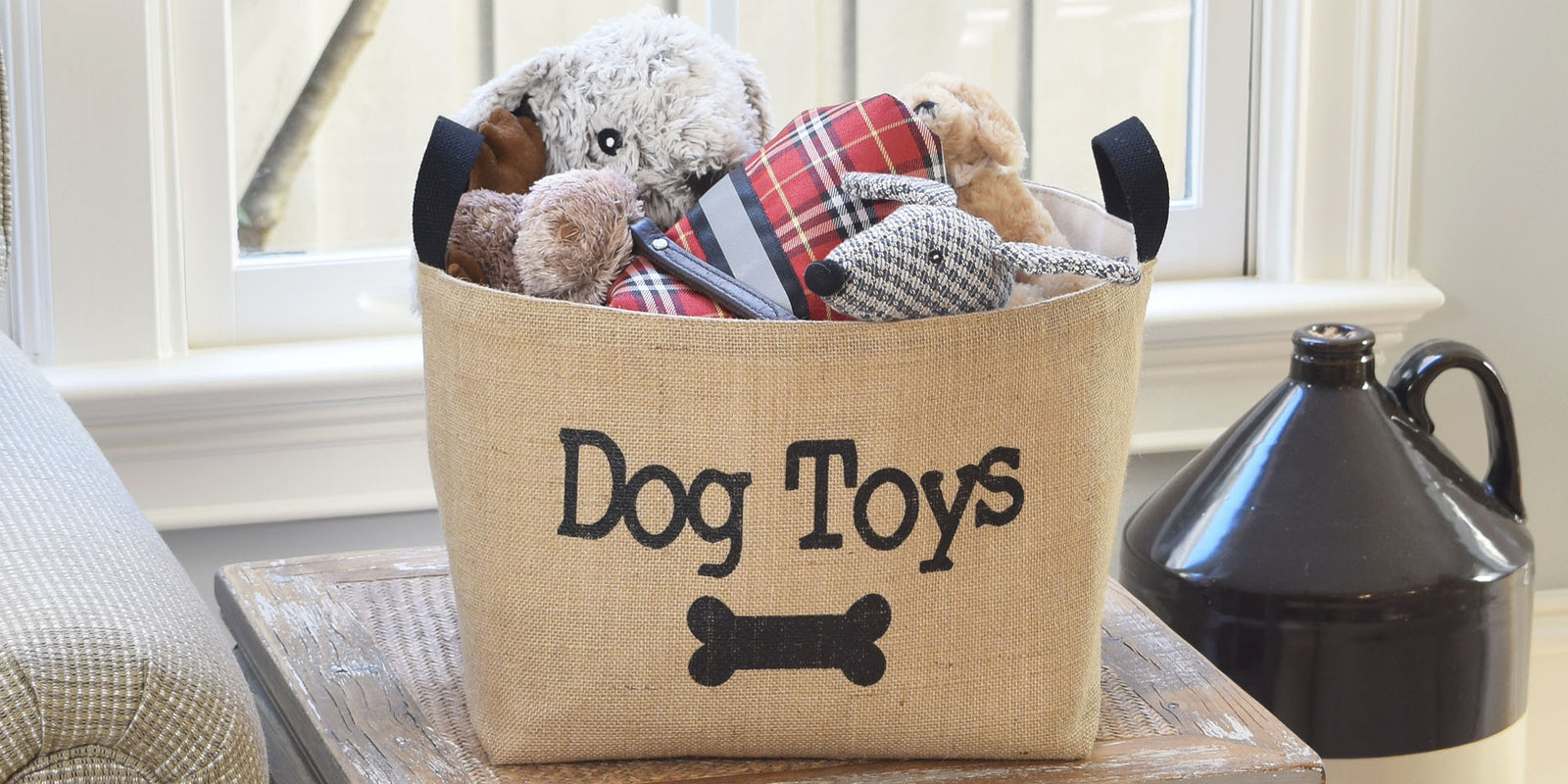 Dog Toy Storage