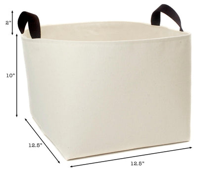 Canvas Laundry Basket