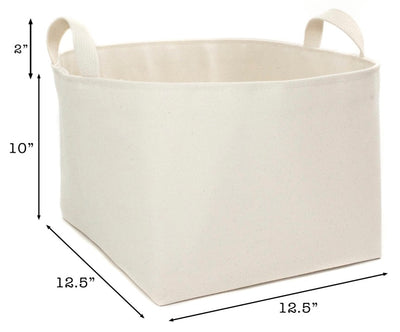 Canvas Laundry Basket - A Southern Bucket