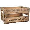 Personalized Vintage Wooden Wine Crate, Limited Edition - A Southern Bucket