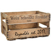 Personalized Vintage Wooden Wine Crate, Limited Edition - A Southern Bucket
