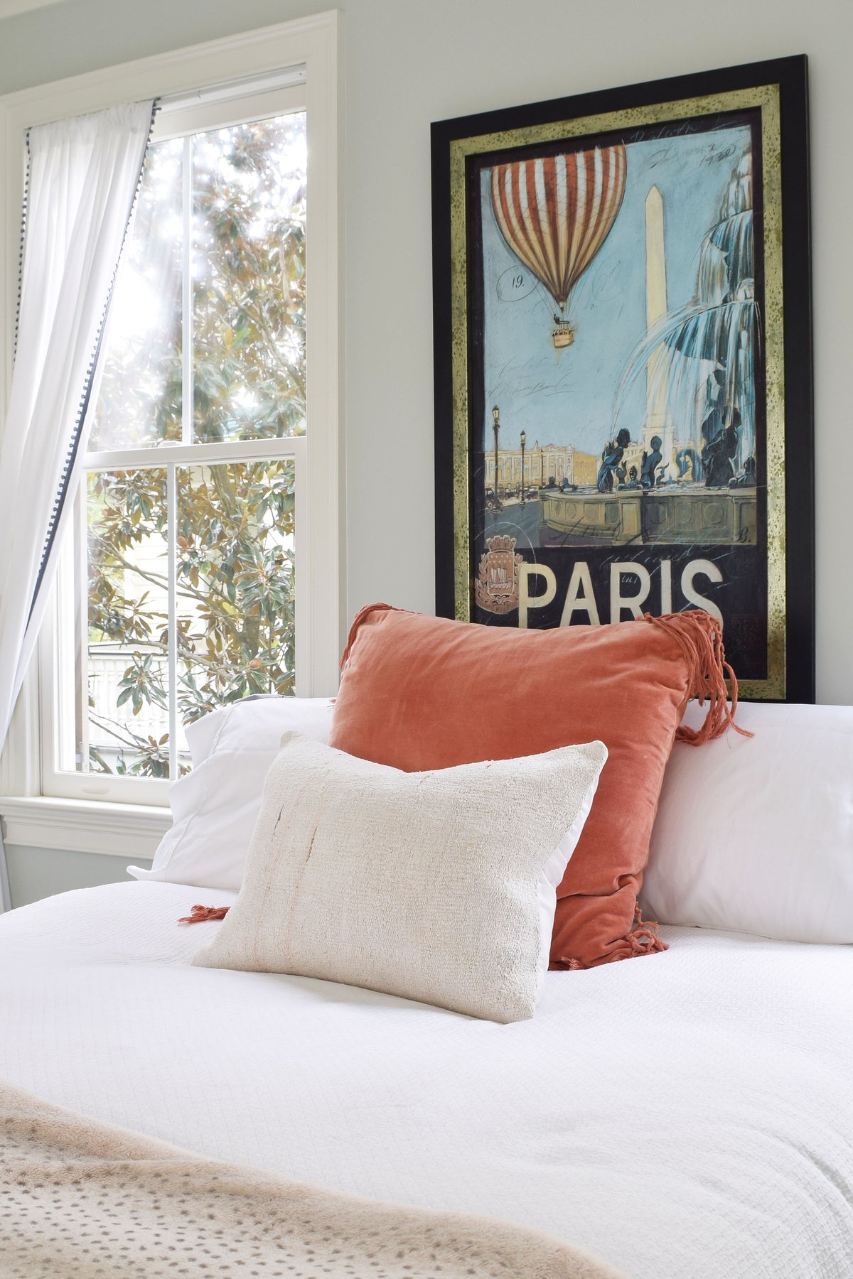 Vintage Wool Kilim Pillow, 