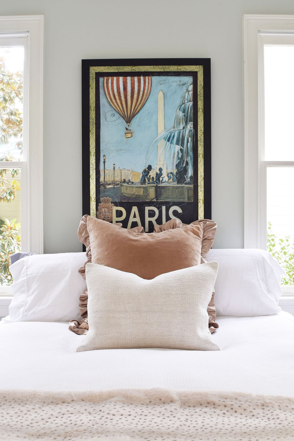 Vintage Wool Kilim Pillow, Neutral - A Southern Bucket