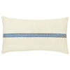 Blue/Black Stripe Vintage Grain Sack Pillow - A Southern Bucket