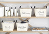 Towels Canvas Storage Basket - A Southern Bucket