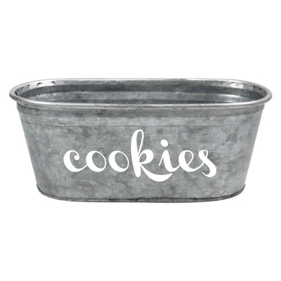 Cookies Galvanized Tub