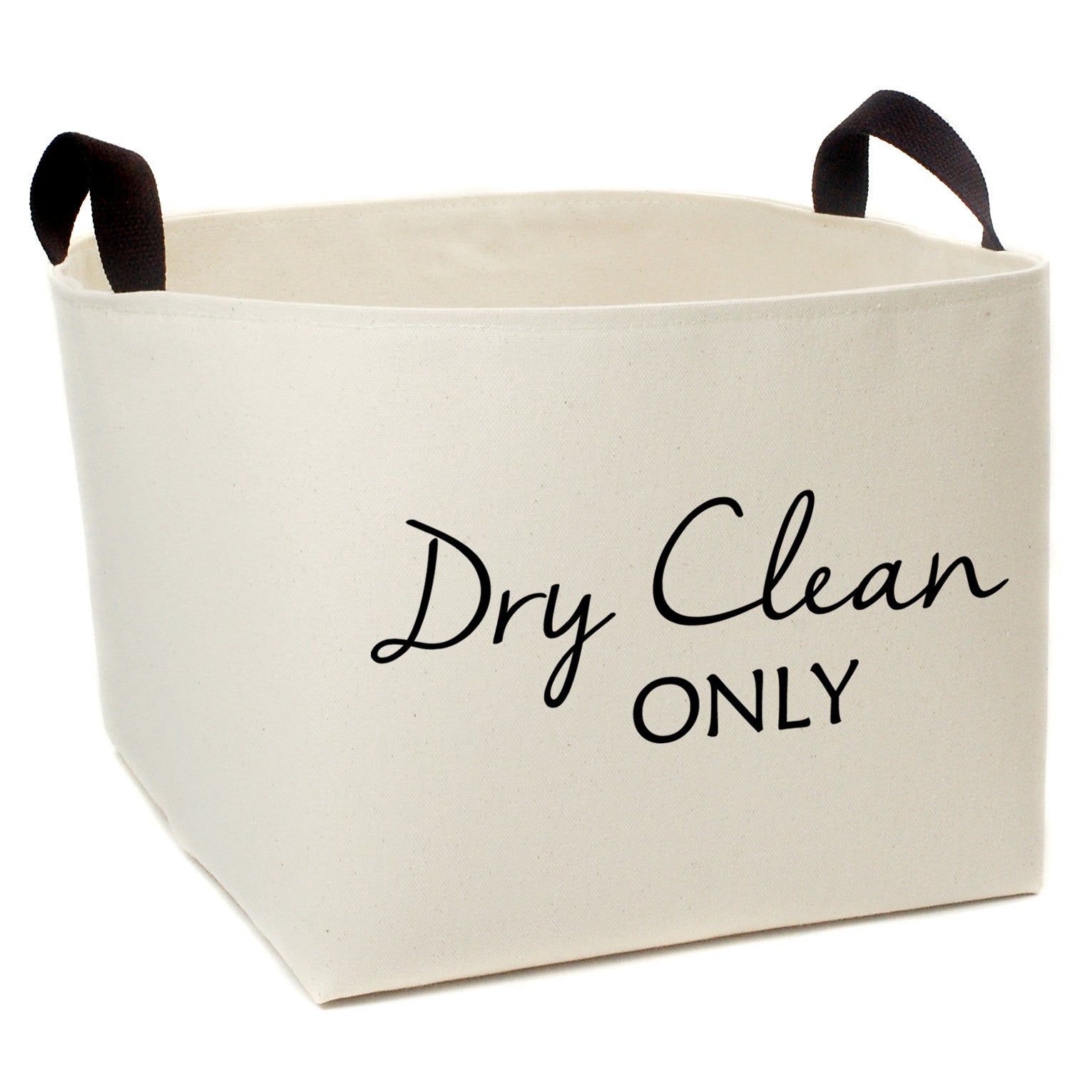 Dry Clean Only Canvas Storage Bin  