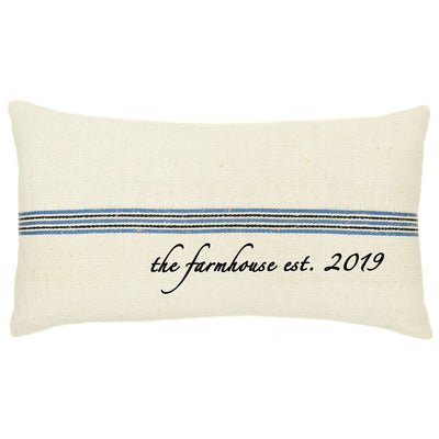 Farmhouse Vintage Sack Pillow