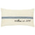 Personalized Vintage Grain Sack Pillow