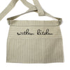 Southern Kitchen Cotton Striped Half Apron - A Southern Bucket