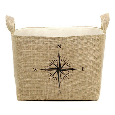 Nautical Compass Bucket