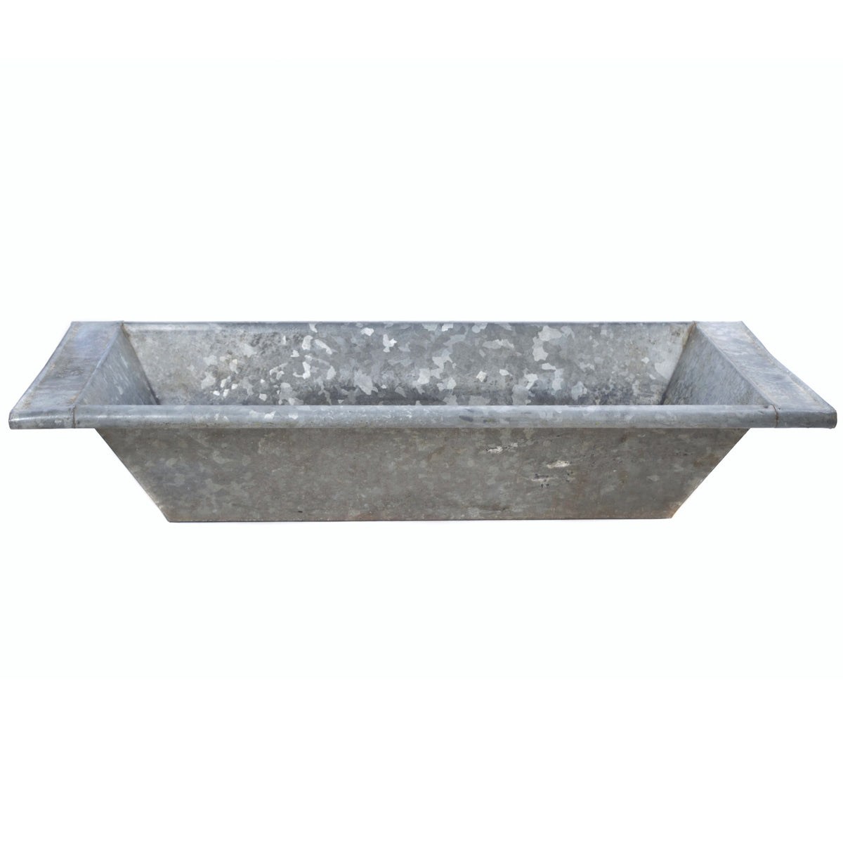 Vintage Zinc Metal Beverage Trough