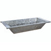 Vintage Zinc Metal Beverage Trough